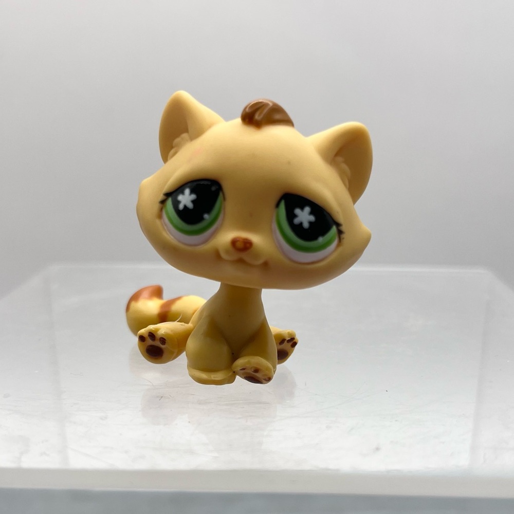 LPS Sitting Orange Cat #747 GUC